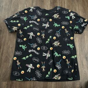 Disney Black and Green Toy Story T-Shirt
